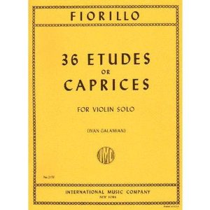 Fiorillo, Federigo - 36 Etudes or Caprices - Violin - by Ivan Galamian - International